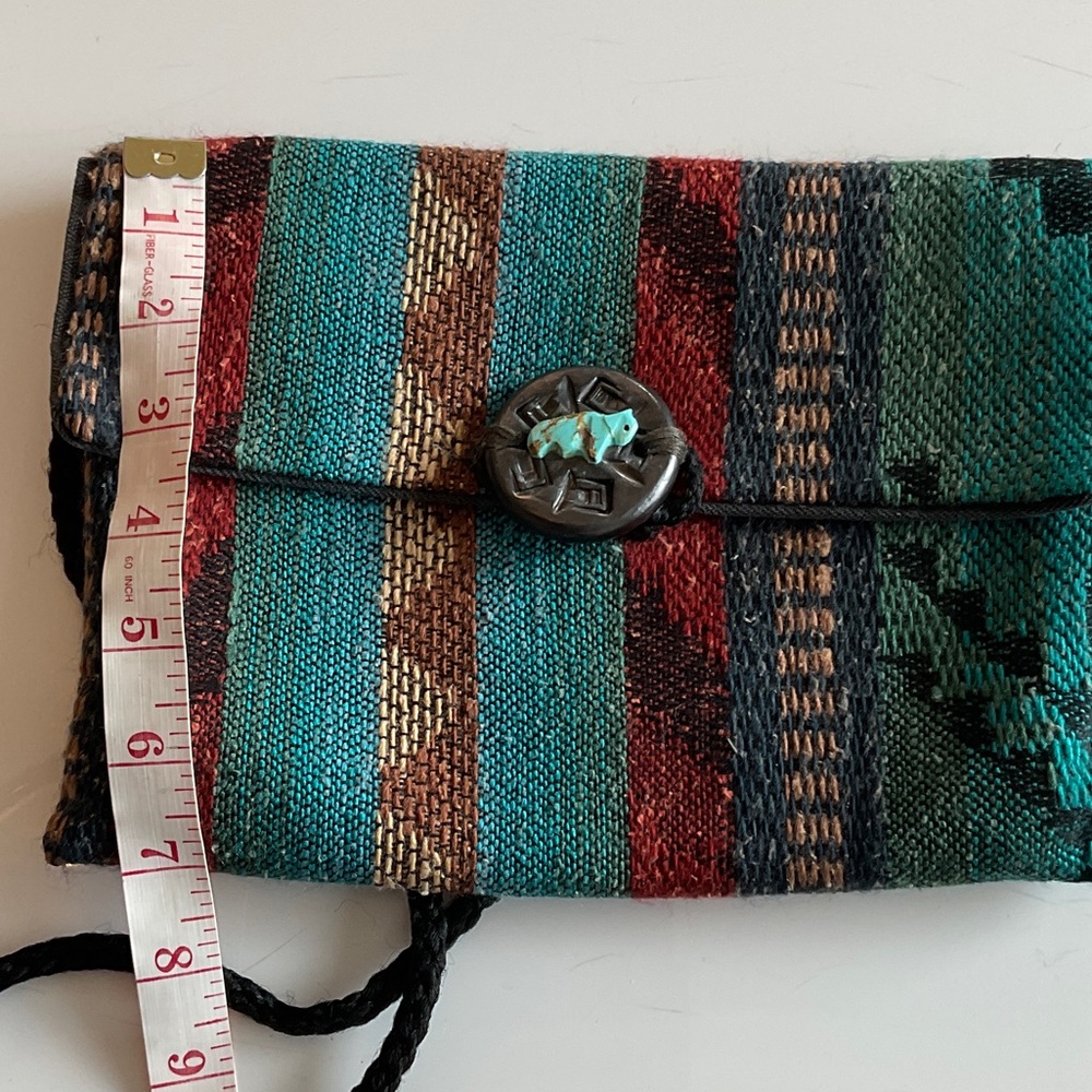 Multicolor Striped Crossbody envelope Bag - Picture 6 of 8